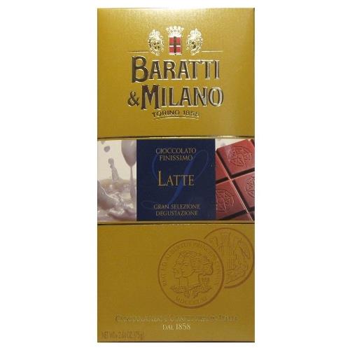 Baratti e Milano Tavoletta Cioccolato al Latte